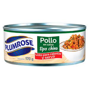 Pollo en salsa tipo china